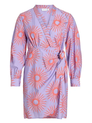Vila VIBOA V-NECK L/S WRAP DRESS/LC 14108637