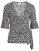 Vila VICAIA S/S WRAP TOP 14084929