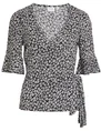 Vila VICAIA S/S WRAP TOP 14084929