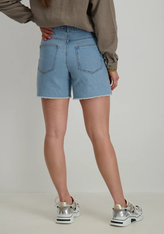 Vila VICAM HW CUT HEM SHORTS LBD/R 14095338