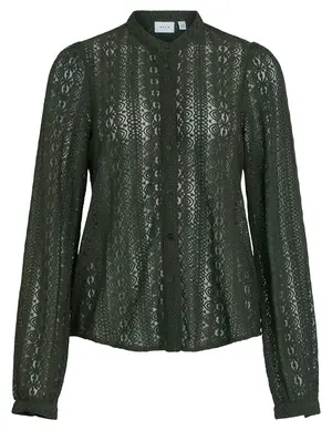 Vila VICHIKKA LACE L/S SHIRT- NOOS 14082977