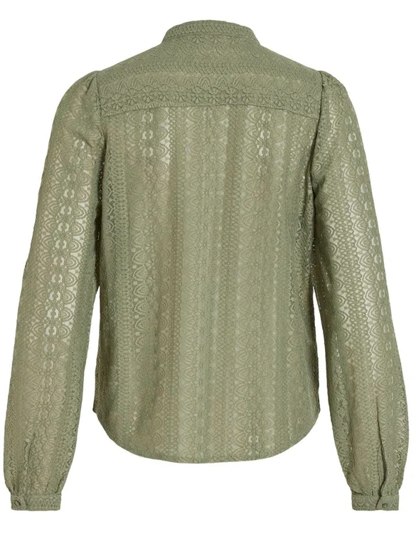 Vila VICHIKKA LACE L/S SHIRT- NOOS 14082977