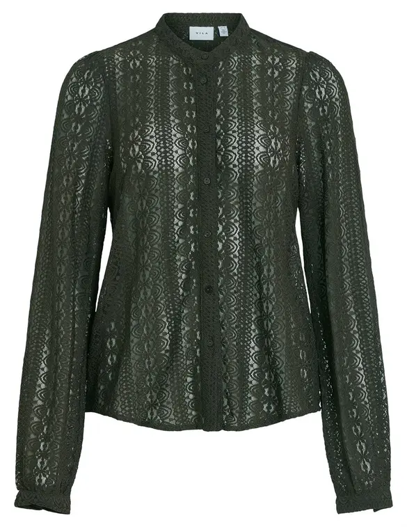 Vila VICHIKKA LACE L/S SHIRT- NOOS 14082977