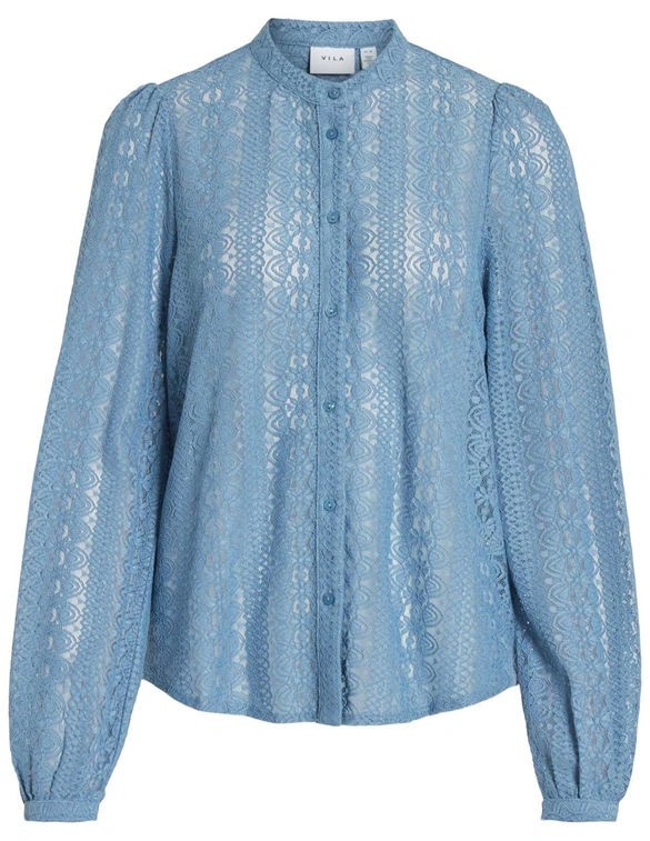 Vila VICHIKKA LACE L/S SHIRT- NOOS 14082977