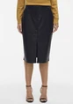 Vila VIDAGMAR HW MIDI COATED SKIRT - NOO 14105132