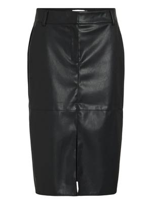 Vila VIDAGMAR HW MIDI COATED SKIRT - NOO 14105132