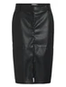 Vila VIDAGMAR HW MIDI COATED SKIRT - NOO 14105132