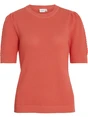 Vila VIDALO O-NECK S/S KNIT TOP/SU - NOO 14084421