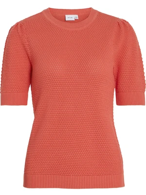 Vila VIDALO O-NECK S/S KNIT TOP/SU - NOO 14084421