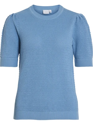 Vila VIDALO O-NECK S/S KNIT TOP/SU - NOO 14084421