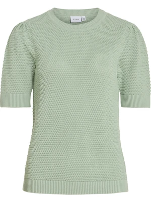 Vila VIDALO O-NECK S/S KNIT TOP/SU - NOO 14084421