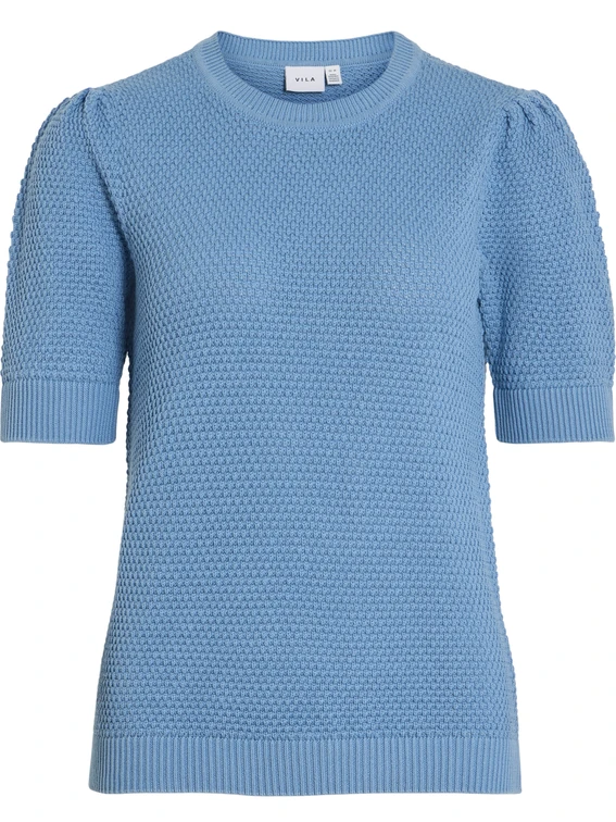 Vila VIDALO O-NECK S/S KNIT TOP/SU - NOO 14084421