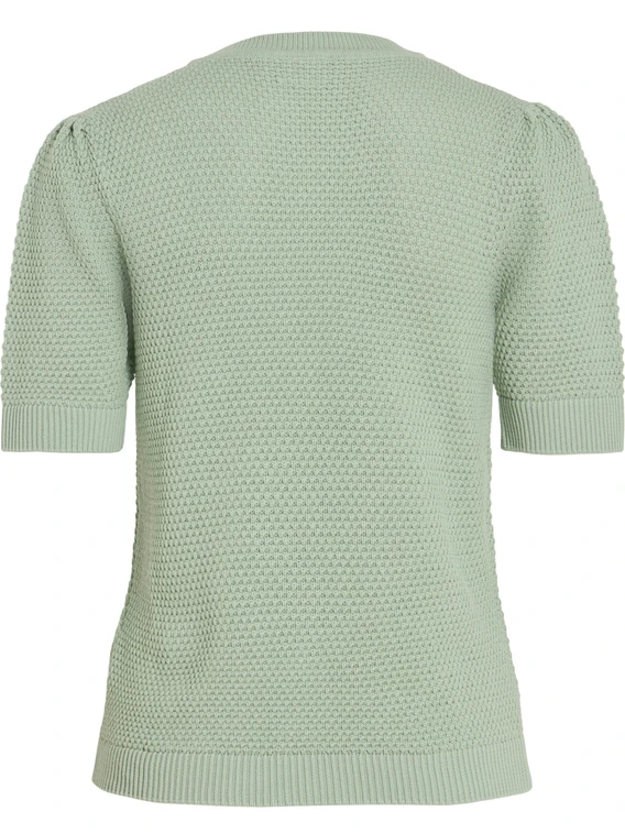 Vila VIDALO O-NECK S/S KNIT TOP/SU - NOO 14084421