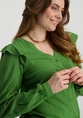Vila VIDESTINA V-NECK L/S TOP/PR/BF 14101043