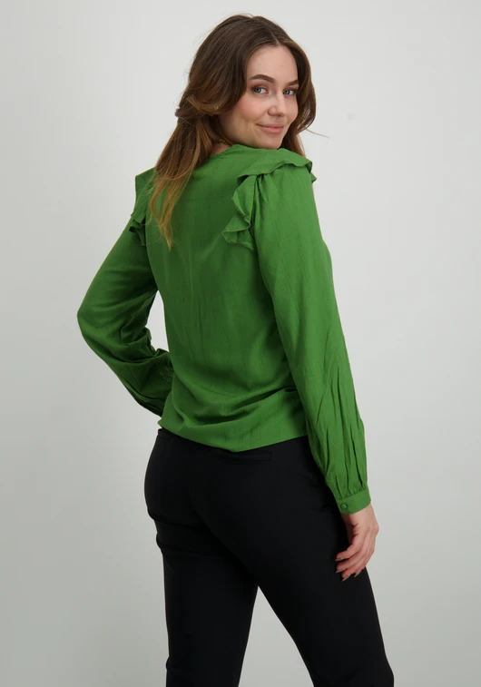 Vila VIDESTINA V-NECK L/S TOP/PR/BF 14101043