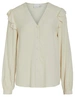 Vila VIDESTINA V-NECK L/S TOP/PR/BF 14101043