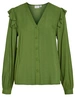 Vila VIDESTINA V-NECK L/S TOP/PR/BF 14101043