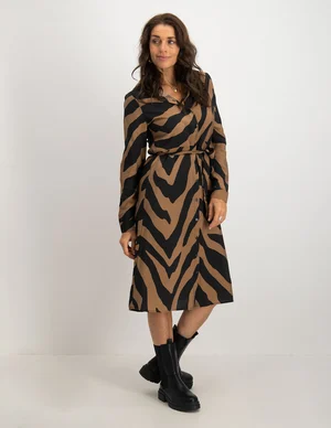 Vila VIDOGMA ZEB L/S MID CALF SHIRT DRES 14077043