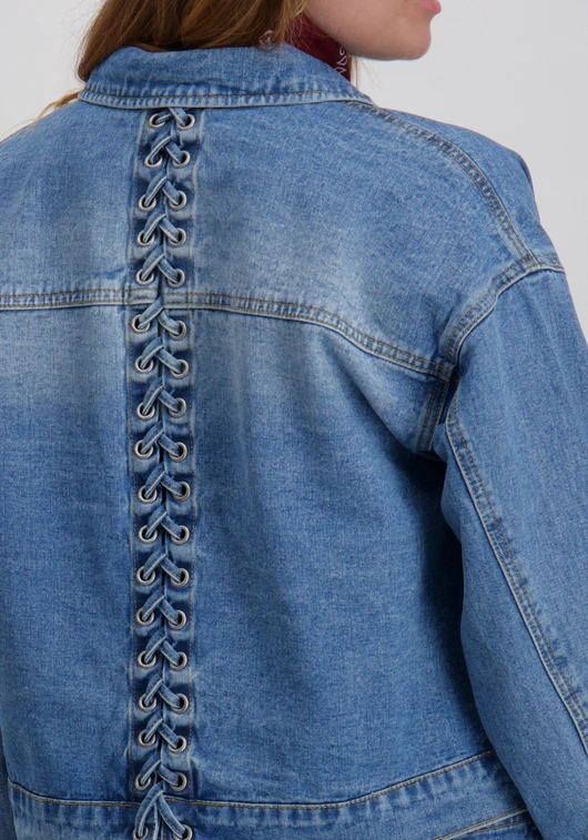 Vila VIEA L/S EYELET DETAIL MBD JACKET 14108261