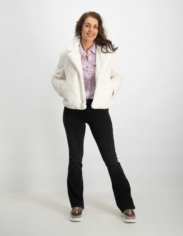 Vila VIEBBA L/S NEW FAUX FUR JACKET/PB 14087618