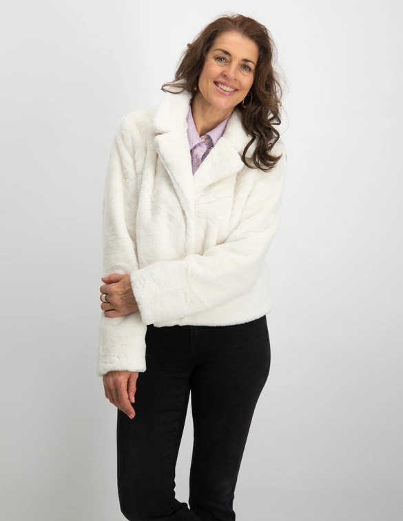 Vila VIEBBA L/S NEW FAUX FUR JACKET/PB 14087618