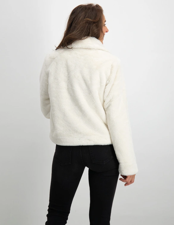 Vila VIEBBA L/S NEW FAUX FUR JACKET/PB 14087618