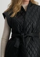 Vila VIELBARA S/L QUILTED COATED VEST 14097835