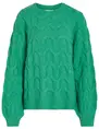 Vila VIELLA NEW L/S O-NECK CABLE KNIT TO 14087544