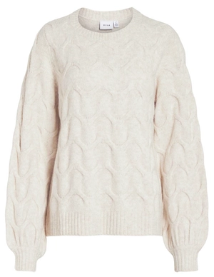 Vila VIELLA NEW L/S O-NECK CABLE KNIT TO 14087544