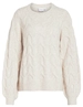 Vila VIELLA NEW L/S O-NECK CABLE KNIT TO 14087544