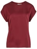 Vila VIELLETTE S/S SATIN TOP/SU - NOOS 14059563