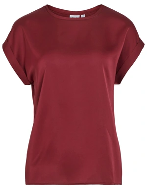 Vila VIELLETTE S/S SATIN TOP/SU - NOOS 14059563
