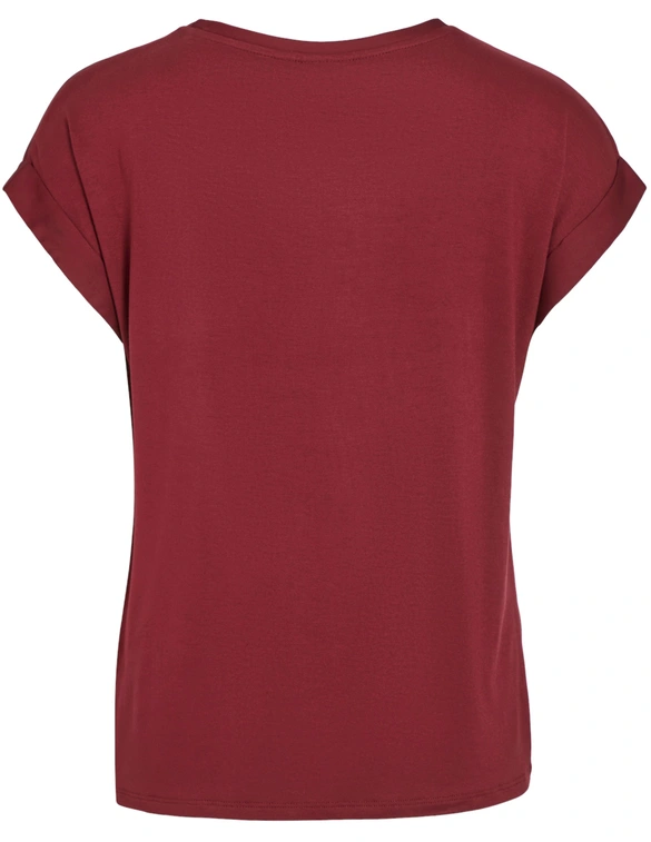 Vila VIELLETTE S/S SATIN TOP/SU - NOOS 14059563