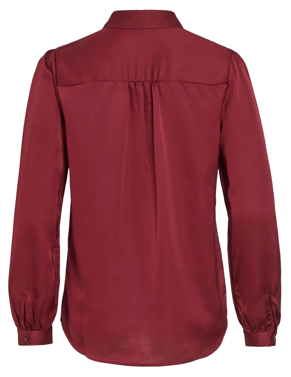 Vila VIELLETTE SATIN L/S SHIRT/SU - NOOS 14063320