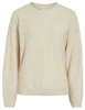 Vila VIERIN L/S O-NECK CABLE KNIT TOP/BF 14100111