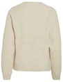 Vila VIERIN L/S O-NECK CABLE KNIT TOP/BF 14100111