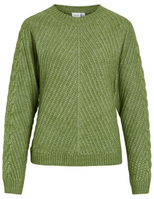 Vila VIERIN L/S O-NECK CABLE KNIT TOP/BF 14100111