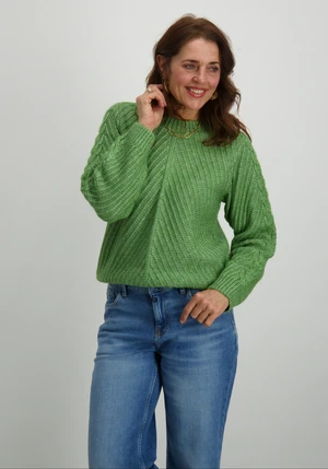 Vila VIERIN L/S O-NECK CABLE KNIT TOP/BF 14100111