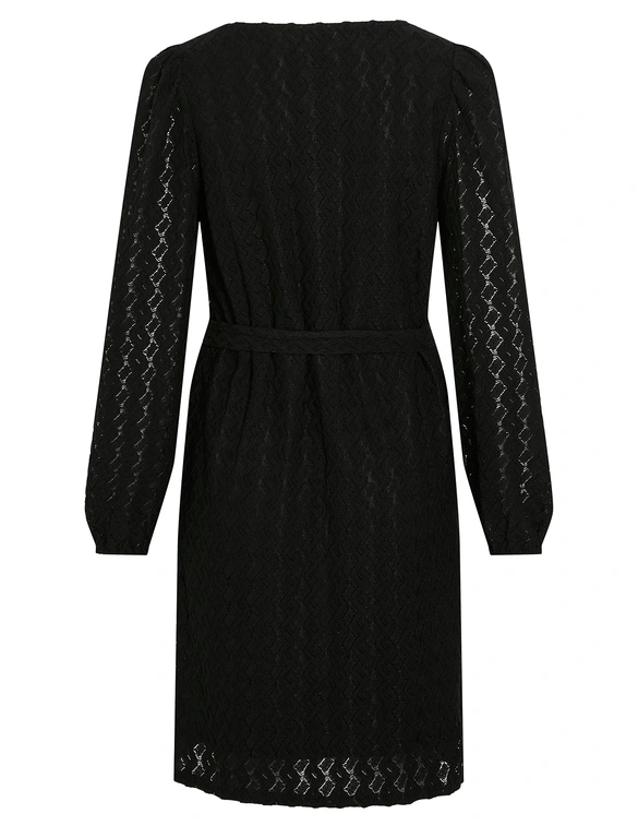 Vila VIFERYA V-NECK L/S DRESS/R/BF 14099599