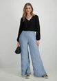 Vila VIFERYA V-NECK L/S TOP/R/BF 14099604