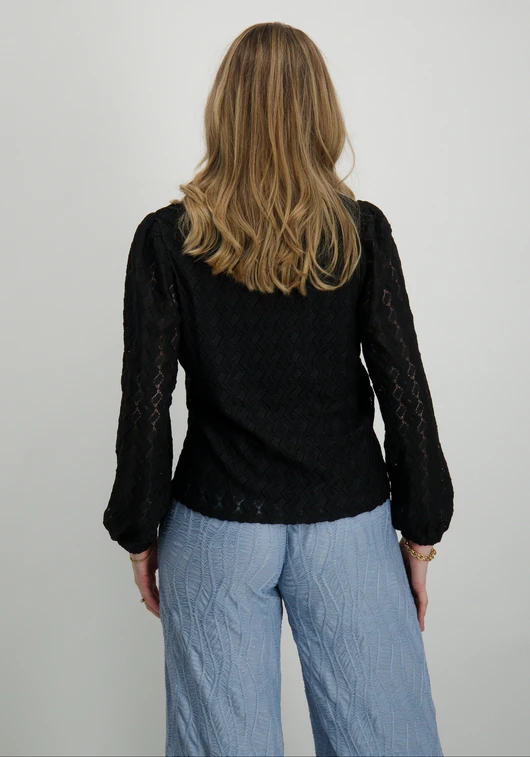 Vila VIFERYA V-NECK L/S TOP/R/BF 14099604
