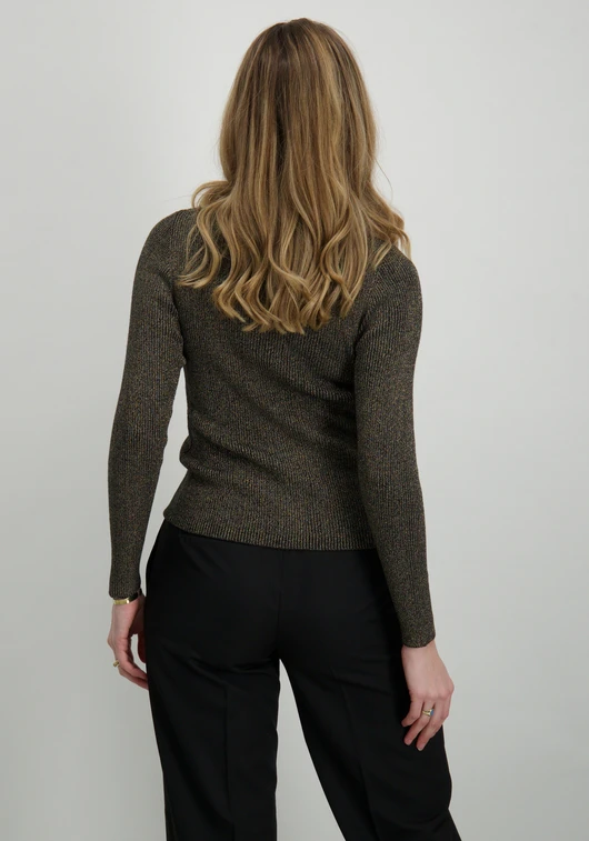 Vila VIJOSIE HIGHNECK L/S GLITTER KNIT T 14098230