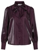 Vila VIKLARINA NEW L/S BOW SHIRT/R 14102516