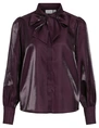 Vila VIKLARINA NEW L/S BOW SHIRT/R 14102516