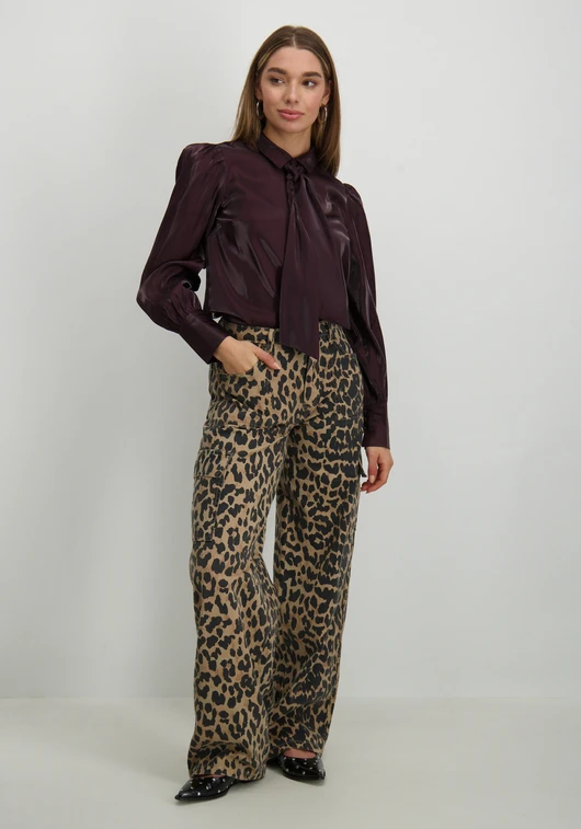 Vila VIKLARINA NEW L/S BOW SHIRT/R 14102516