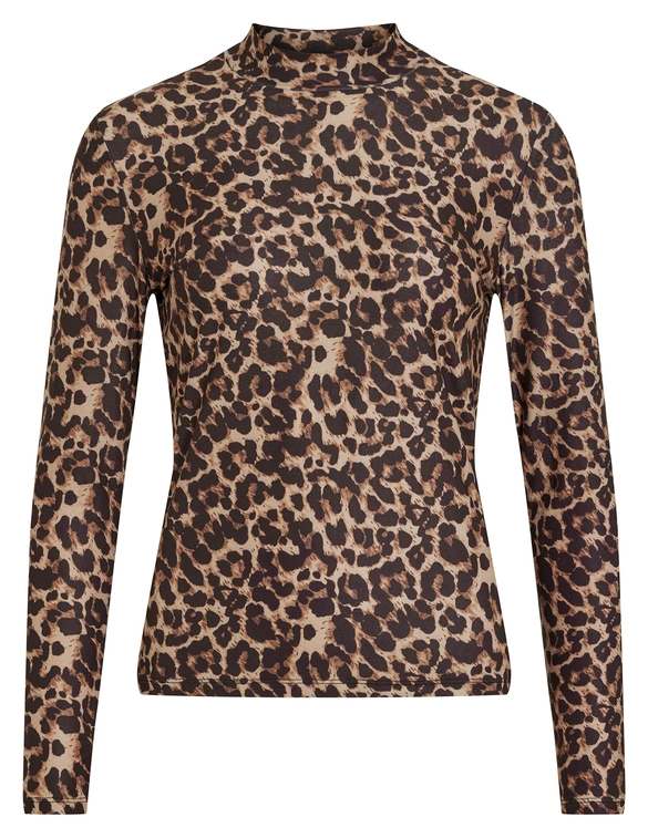 Vila VILEOA L/S ROLLNECK TOP - NOOS 14066134