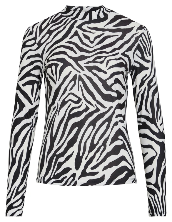 Vila VILEOA L/S ROLLNECK TOP - NOOS 14066134