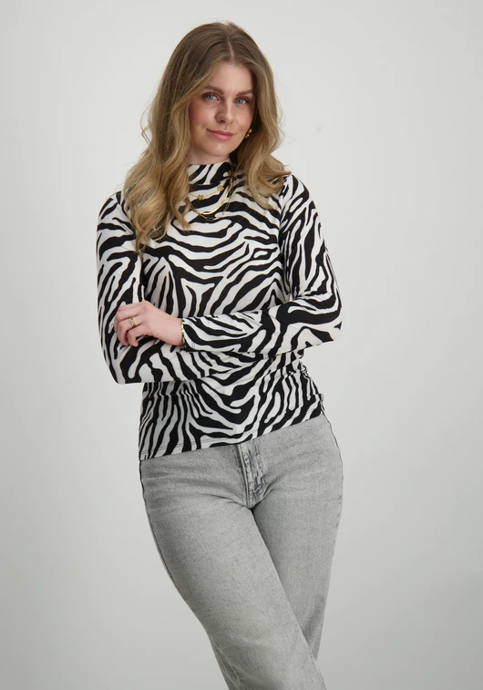 Vila VILEOA L/S ROLLNECK TOP - NOOS 14066134