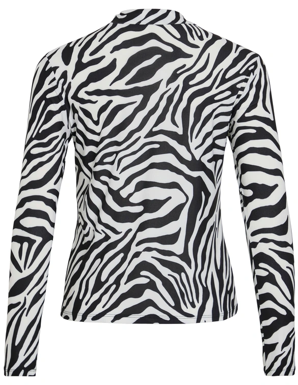 Vila VILEOA L/S ROLLNECK TOP - NOOS 14066134