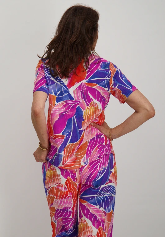 Vila VILIMIA OSA V-NECK S/S SHIRT 14095812